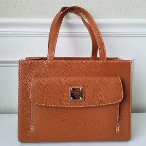 SOLD Dooney & Bourke Janine Front Pocket Satchel